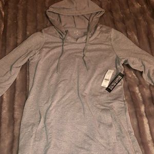 New York & Company Gray Sweatshirt Dress